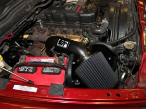 Dodge Ram 2500 Performance Air Intake - K&N Engineering - Blackhawk Induction with DRYFLOW Synthetic Filter - Black - `03-`06 Dodge Ram 2500 Performance Air Intake - K&N Engineering - Blackhawk Induction with DRYFLOW Synthetic Filter - Black - `03-`06
